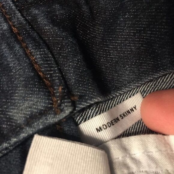 Loft size 2 modern skinny jeans - Picture 7 of 9